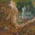733# R. Perlak, Landscape, 2015, oil on canvas, 23 x 35 in (58 x 88 cm)