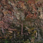 734# R. Perlak, End of Life, 2015, oil on canvas, 17 x 27 in (44 x 70 cm)