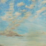 761# R. Perlak, The Sky. 10, 2015, oil on canvas, 32 x 24 in (80 x 61 cm)