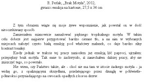 Brak motyla