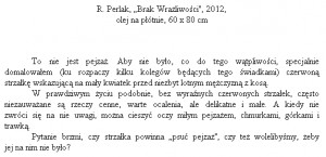 Brak wrażliwosci