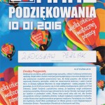 700# Thanks for participation in charitable auction WOŚP, 2016