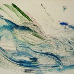 900# R. Perlak, Supposedly a Rabit, 2012, oil on paper, 8 x 16 in (20 x 40 cm)