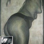 699# Nude of Lucie Boswell, the painting and the photo